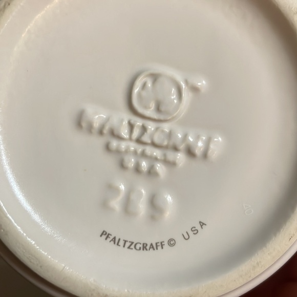 Pfaltzgraff CAPE MAY set of 2 coffee MUGS discontinued rare STONEWARE 289 - Picture 6 of 9